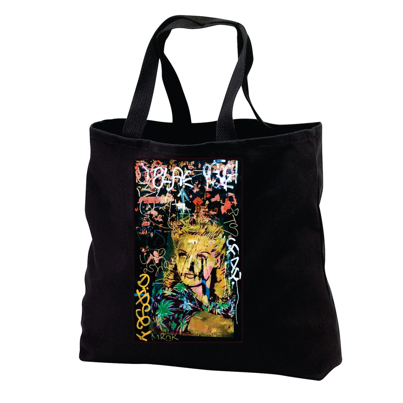 Barcelona Street art design Tote Black