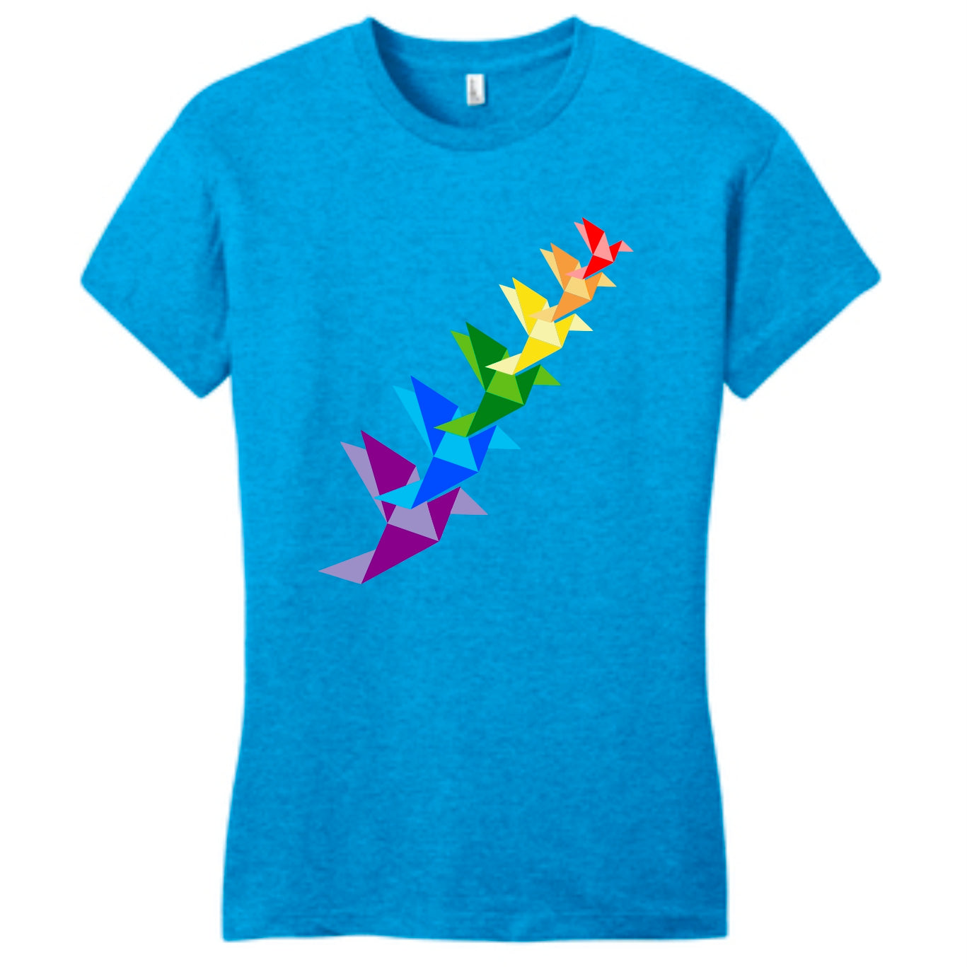 Origami Rainbow Women's T-shirt