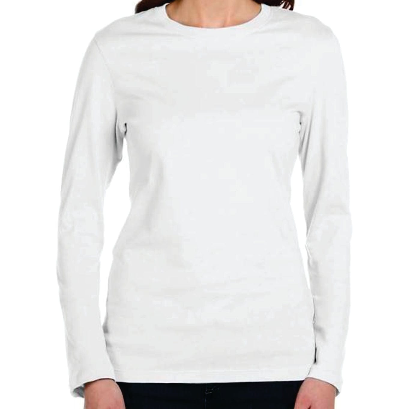 Bella + Canvas - Women's Long Sleeve Jersey Tee - 6500 Women's Long Sleeve inkyproduct