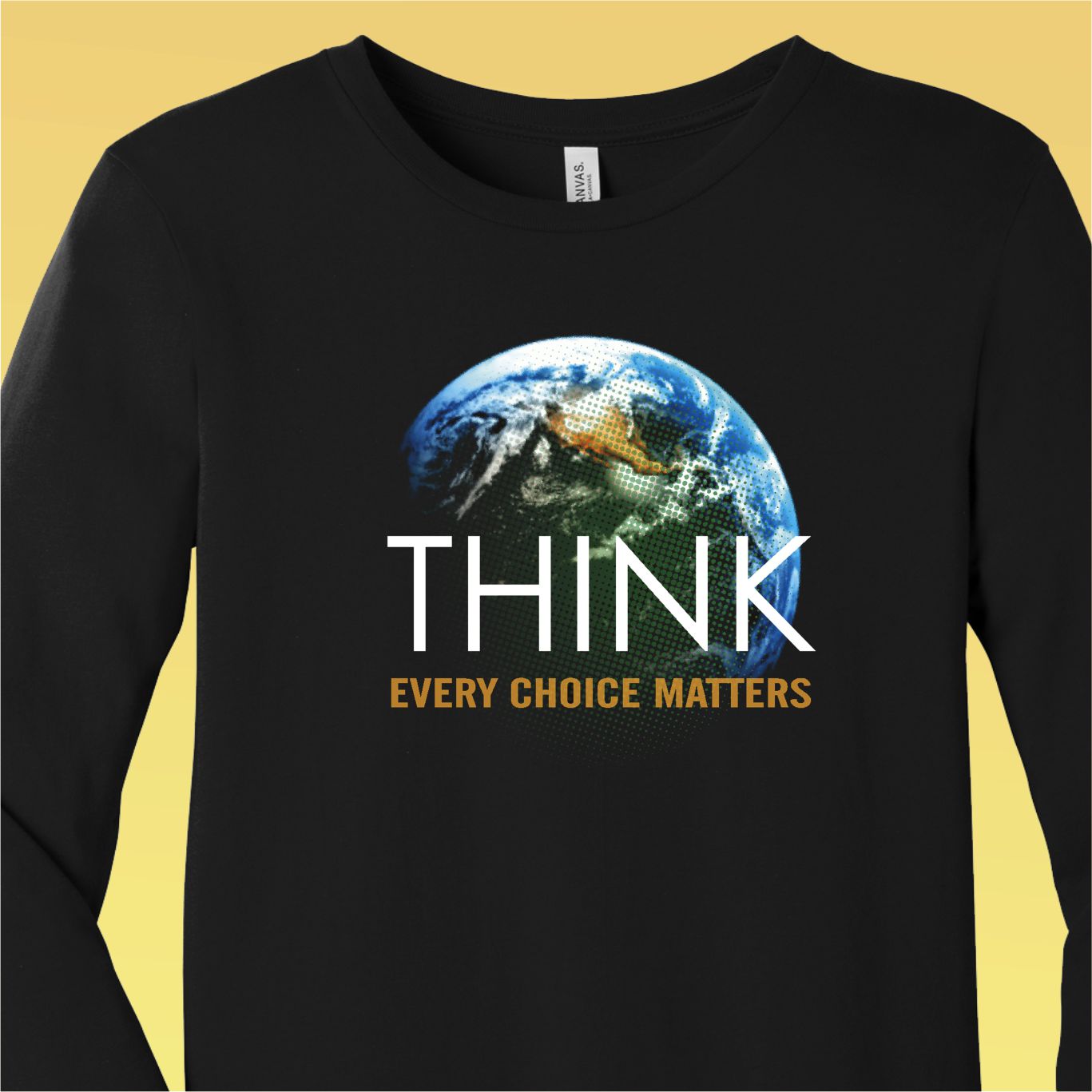 Think Unisex Long Sleeve Tee