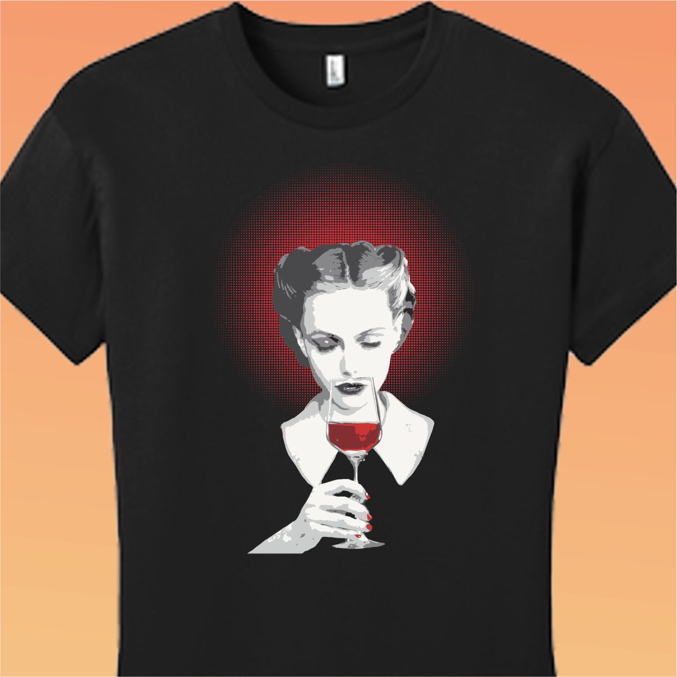 Wine Madonna Women's Tee
