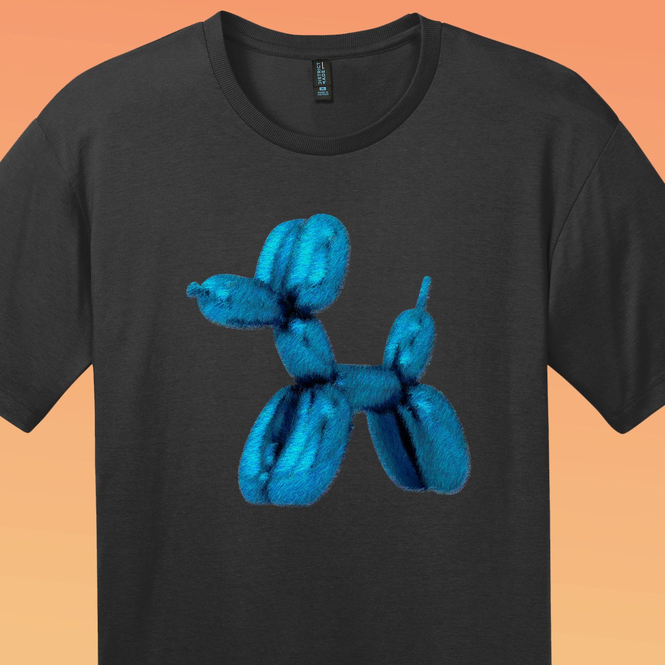 Fuzzy Balloon Dog Children's Tee