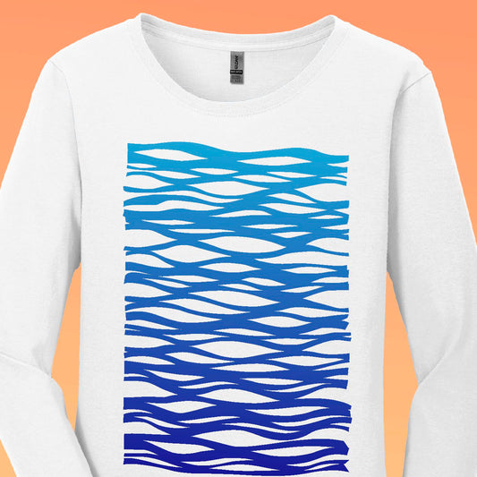 Wave Women's Long Sleeve Tee