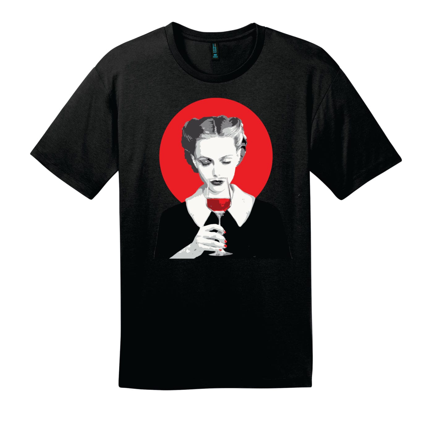 Wine Madonna Unisex Tee Unisex T-shirt gabrelliabendstern 